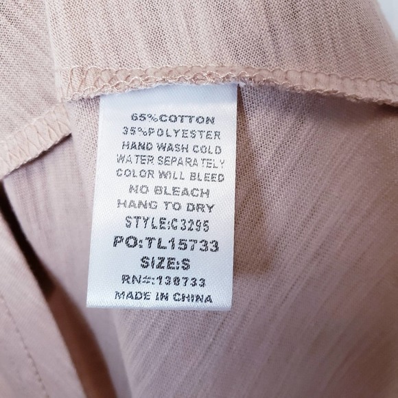 Umgee Embroidered V-Neck Button Front Tunic Bell Sleeve Small - Picture 7 of 10